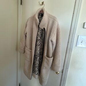 Tribal Cream Teddy Jacket